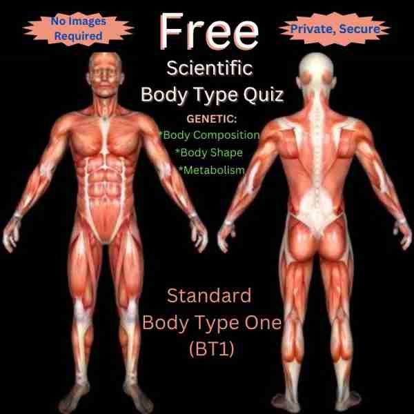 Free Scientific Body Type Quiz - Genetic Body Composition and Shape